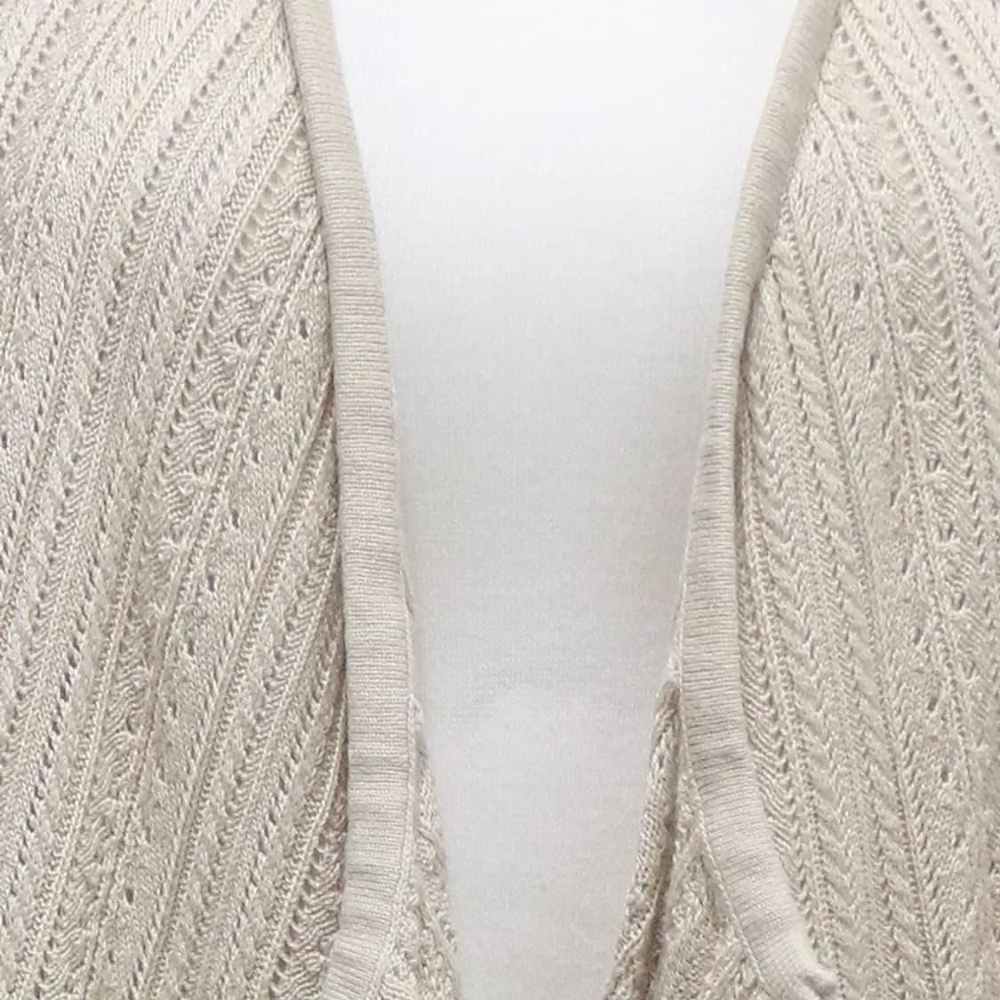 슬리브리스 니트 가디건 67441 상품이미지5