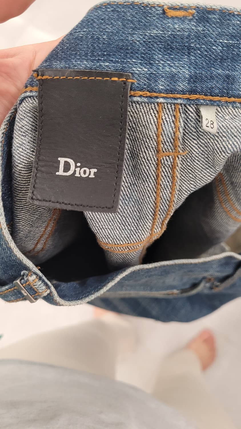 디올 정품 남성청바지 -28인치 상품이미지4