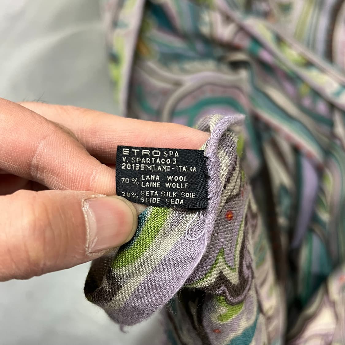 에트로 울 실크 에스닉 스카프 y15757  상품이미지6