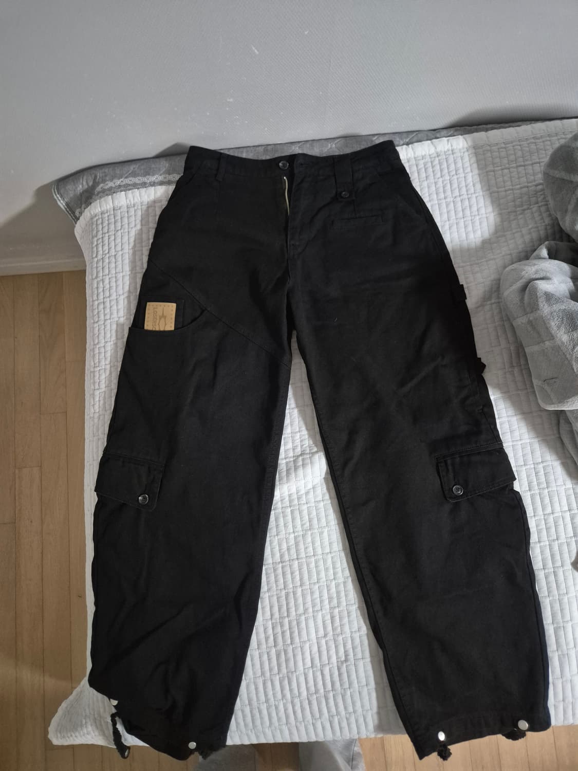 루저스 클럽 멀티 카고포켓 와이드 면팬츠 상품이미지3