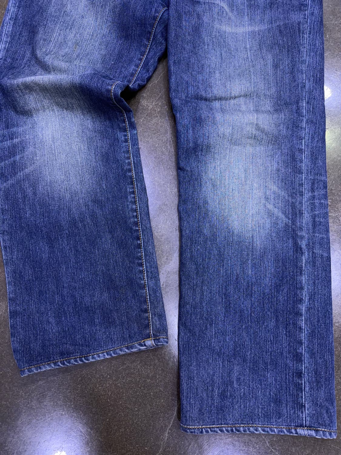 리바이스 502 테이퍼드핏 빈티지 워싱 데님팬츠 36 상품이미지6