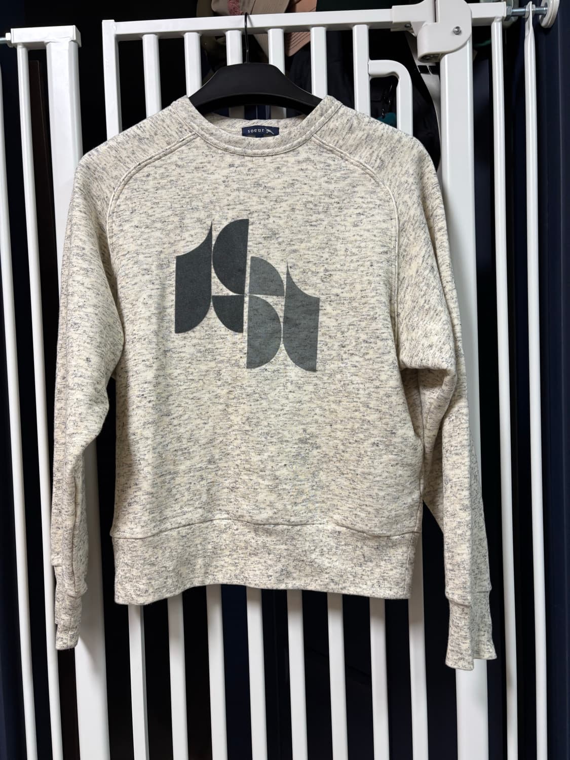 Soeur 기모 맨투맨 상품이미지1