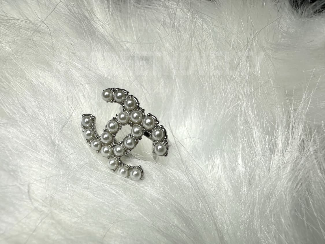 샤넬 진주 반지 실버 상품이미지7