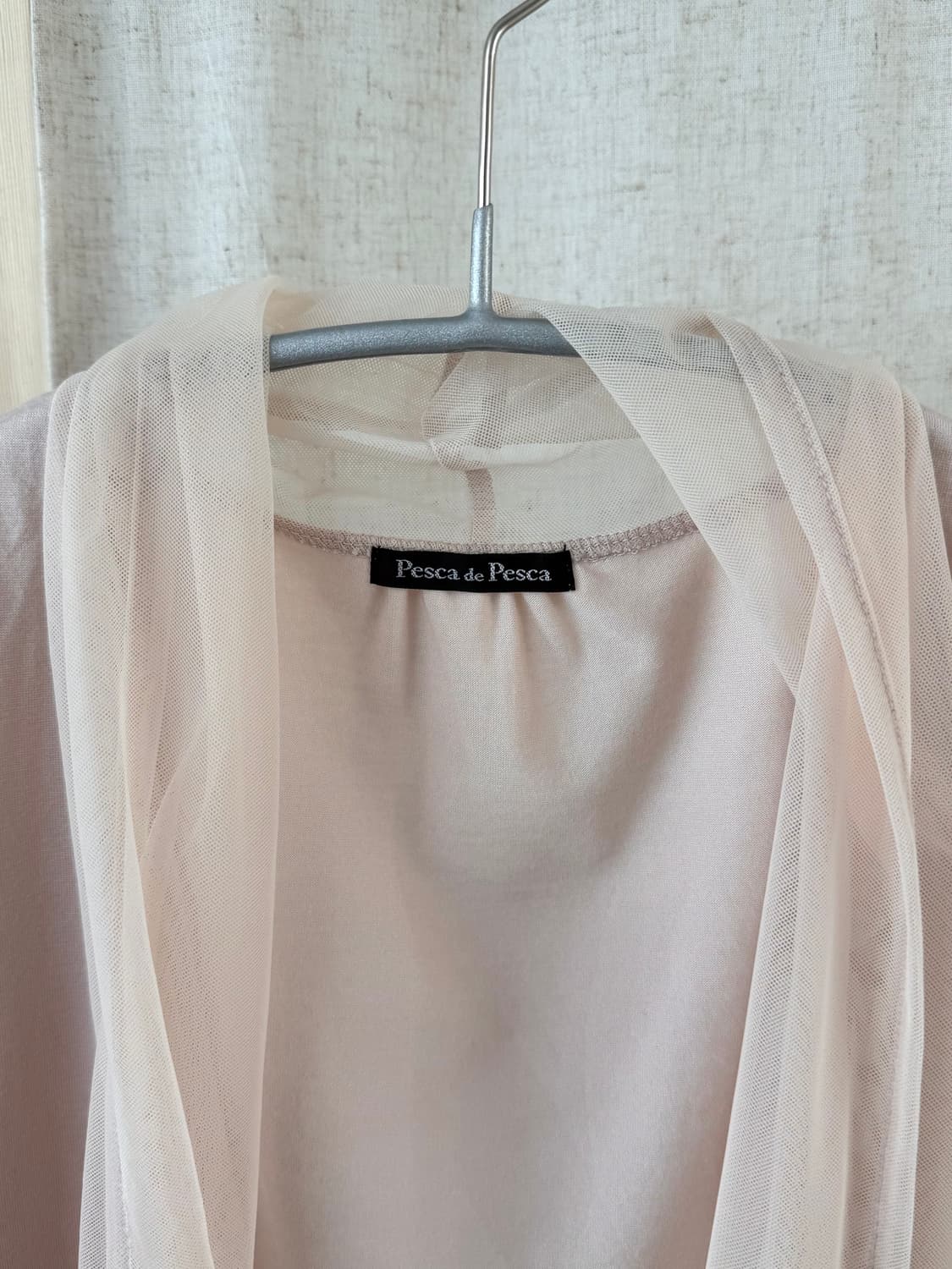 Pesca de pesca 매쉬 오픈 가디건 상품이미지4