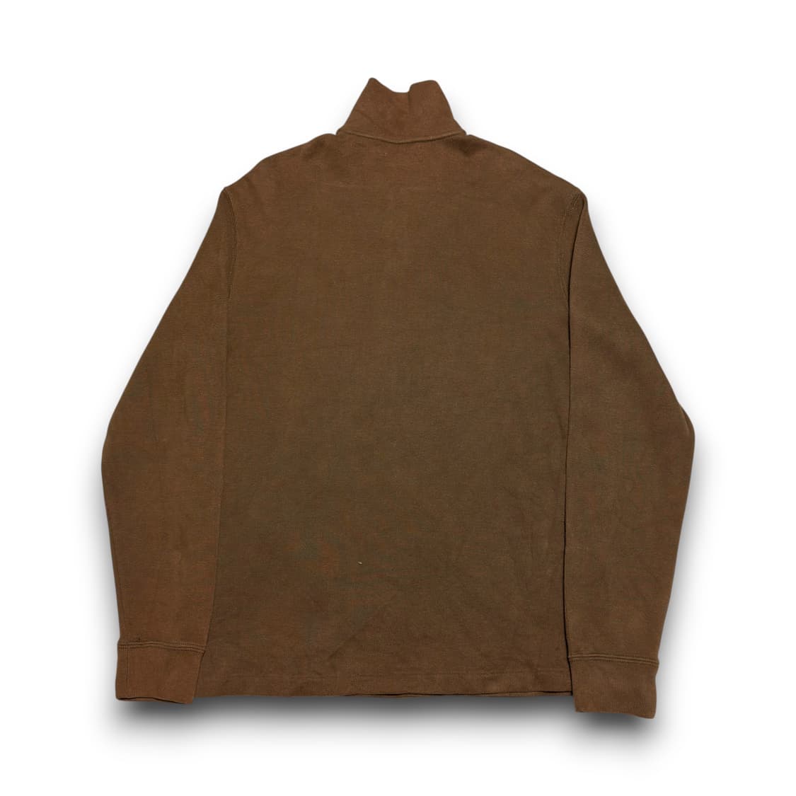 Polo Ralph Lauren 브라운 코튼 반집업 코튼 니트 상품이미지2