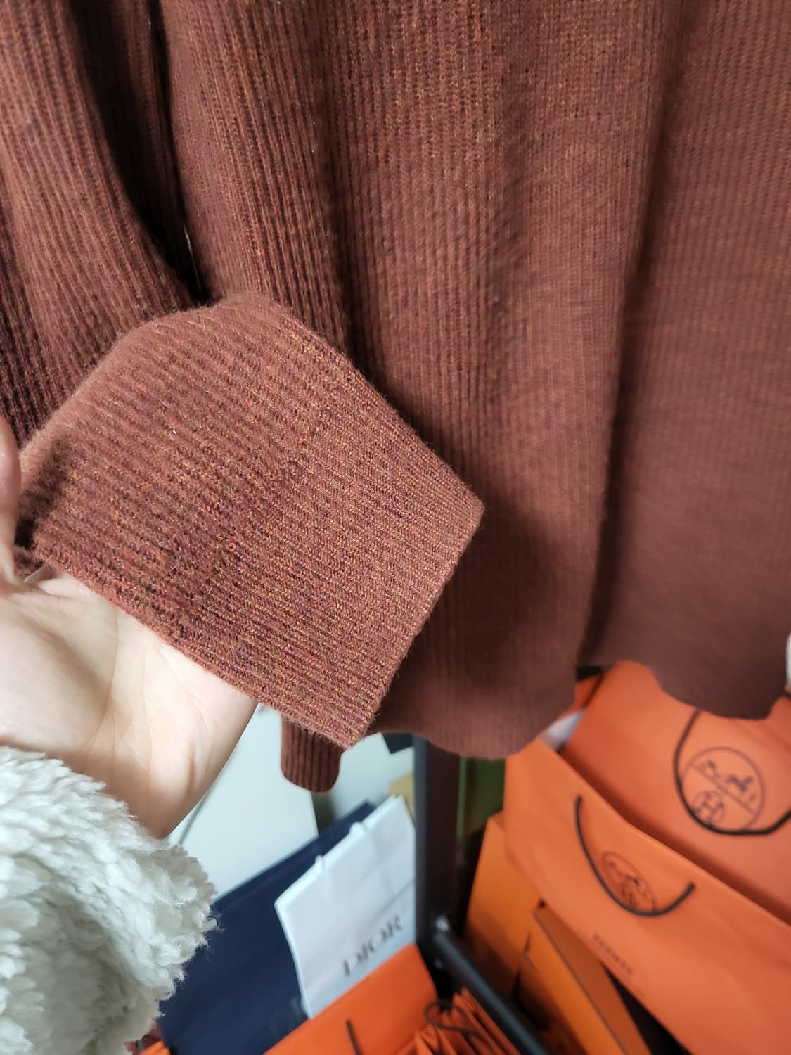 에르메네질도 제냐 신형 캐시미어 니트집업 상품이미지3