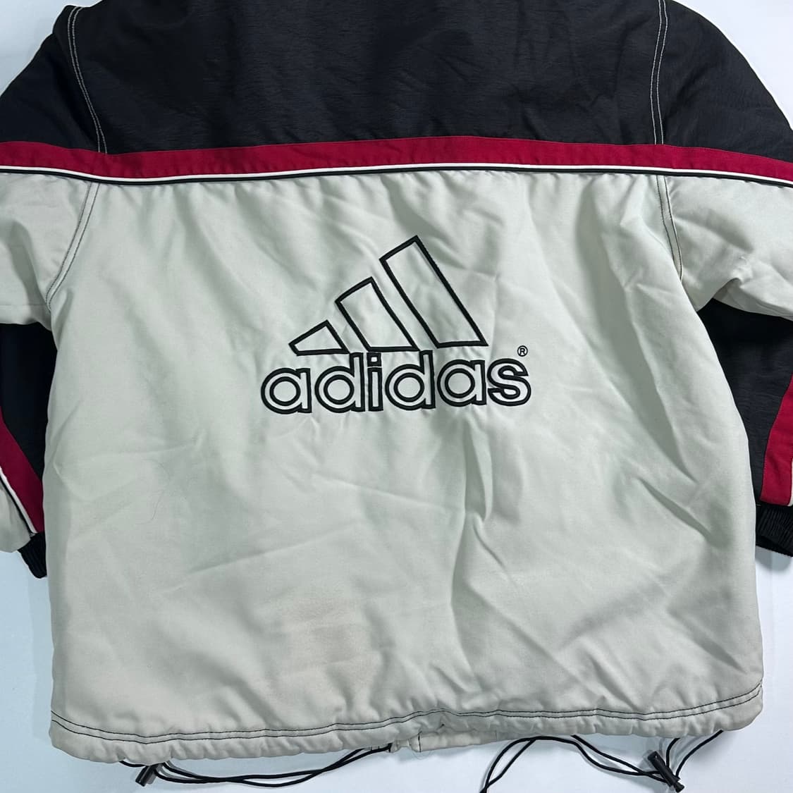 90s 아디다스 빅로고 올드스쿨 후드 자켓 상품이미지7