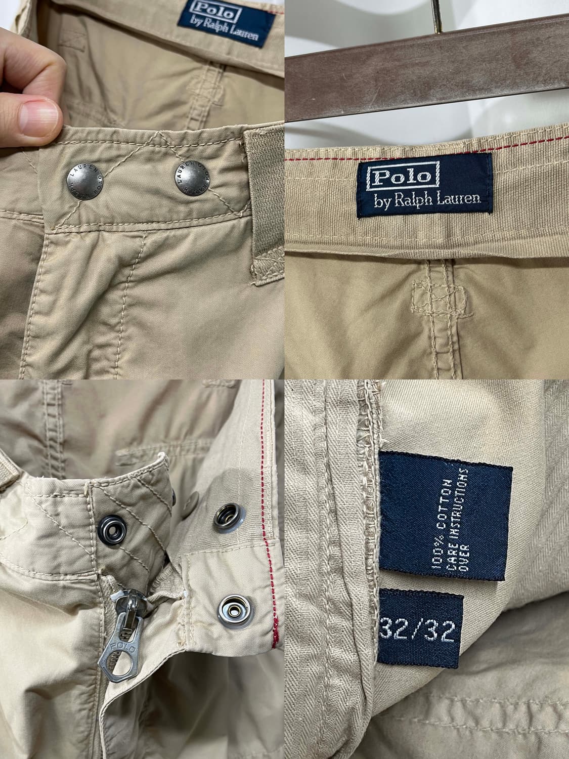 90's 폴로 랄프로렌 트래비스 스캇 유틸리티 탄창 카고팬츠 32 상품이미지5