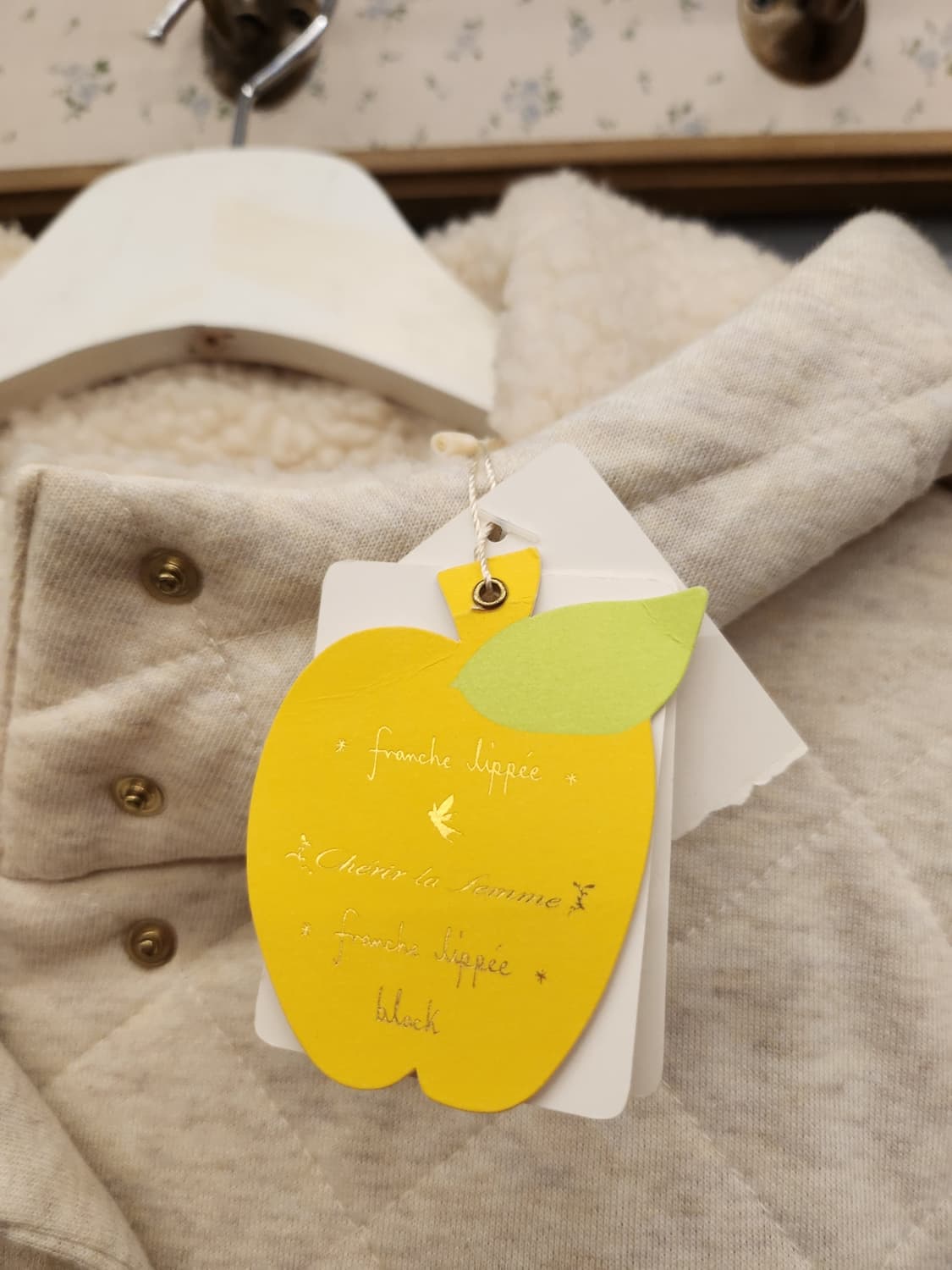 일본빈티지 퀼팅후드코트(새상품) 상품이미지2