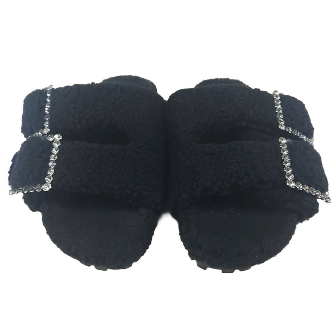 [38(240)]UGG 투웨이 버클 플리스 샌들[Y5C-147] 상품이미지2