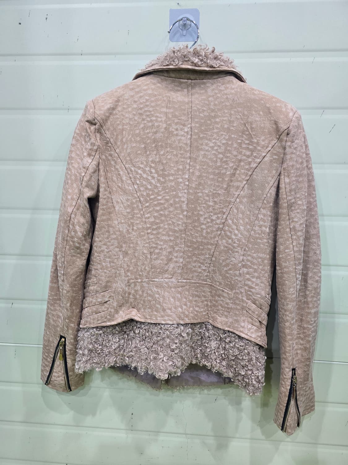 DIU 퍼 자켓 라이더 스타일 상품이미지4