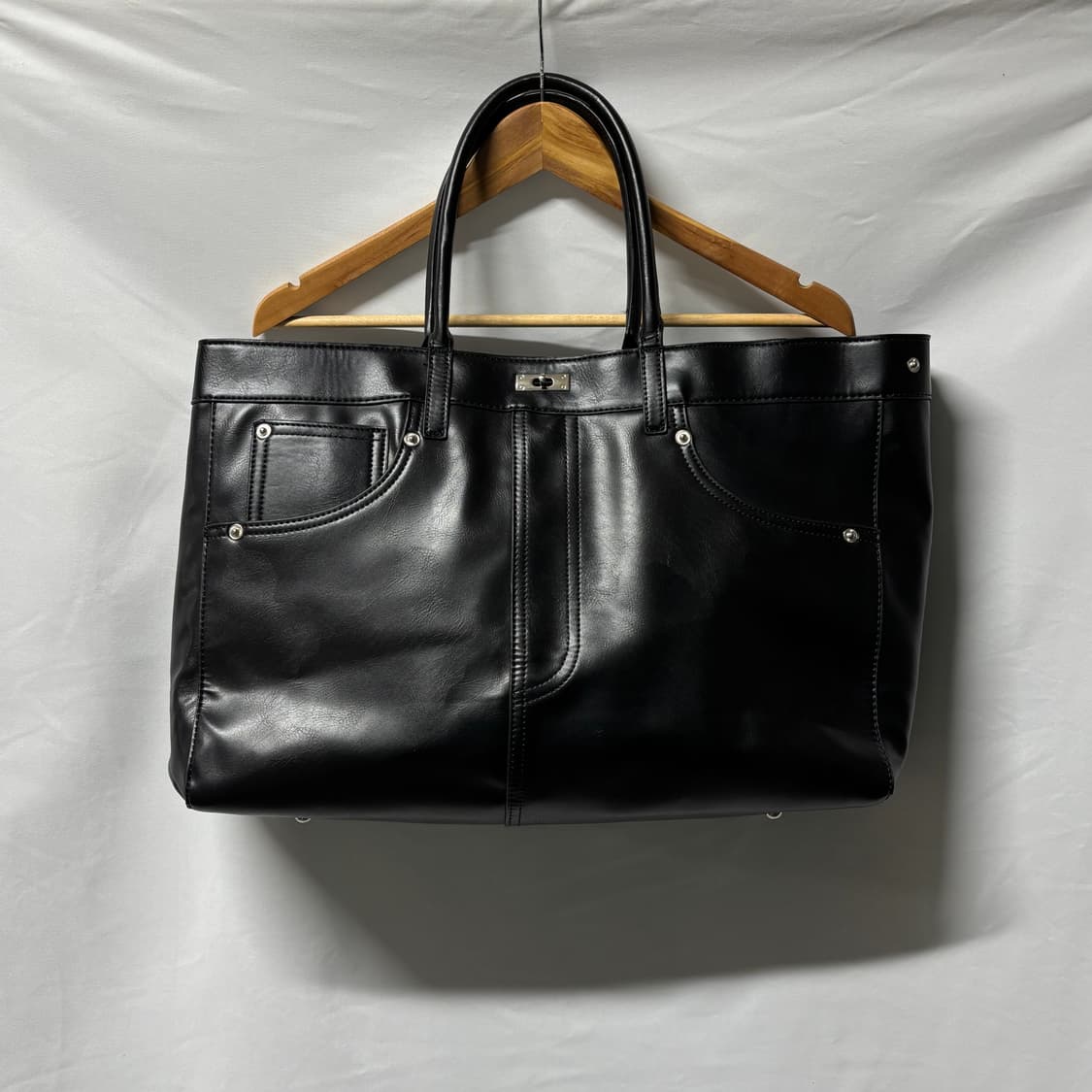  vtg jeans homage cowhide tote bag 상품이미지1