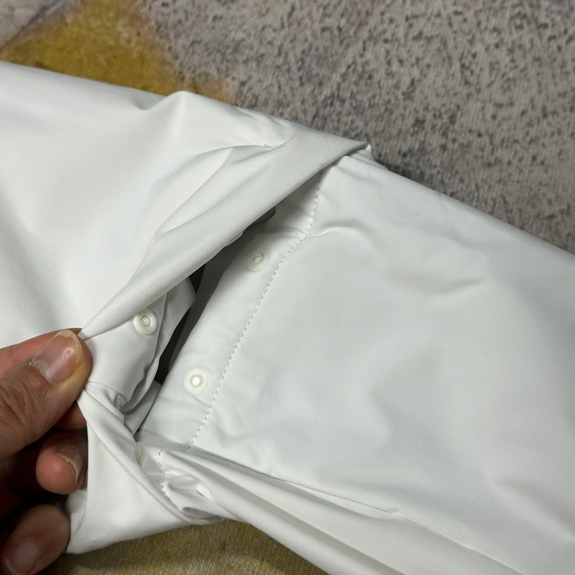오클리 우븐 웜업 점퍼 화이트 상품이미지5