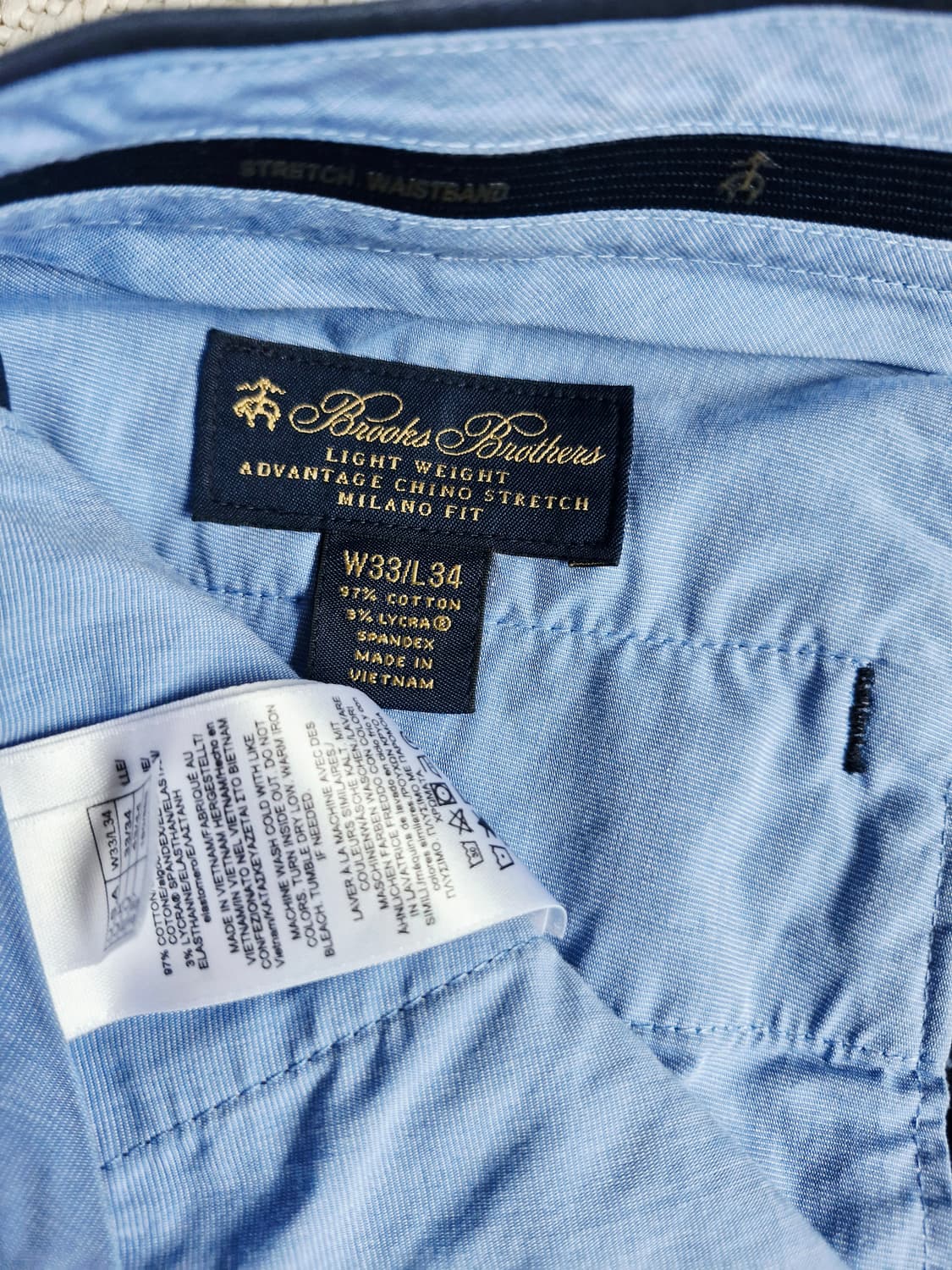 브룩스브라더스 밀라노 치노팬츠 33 상품이미지5