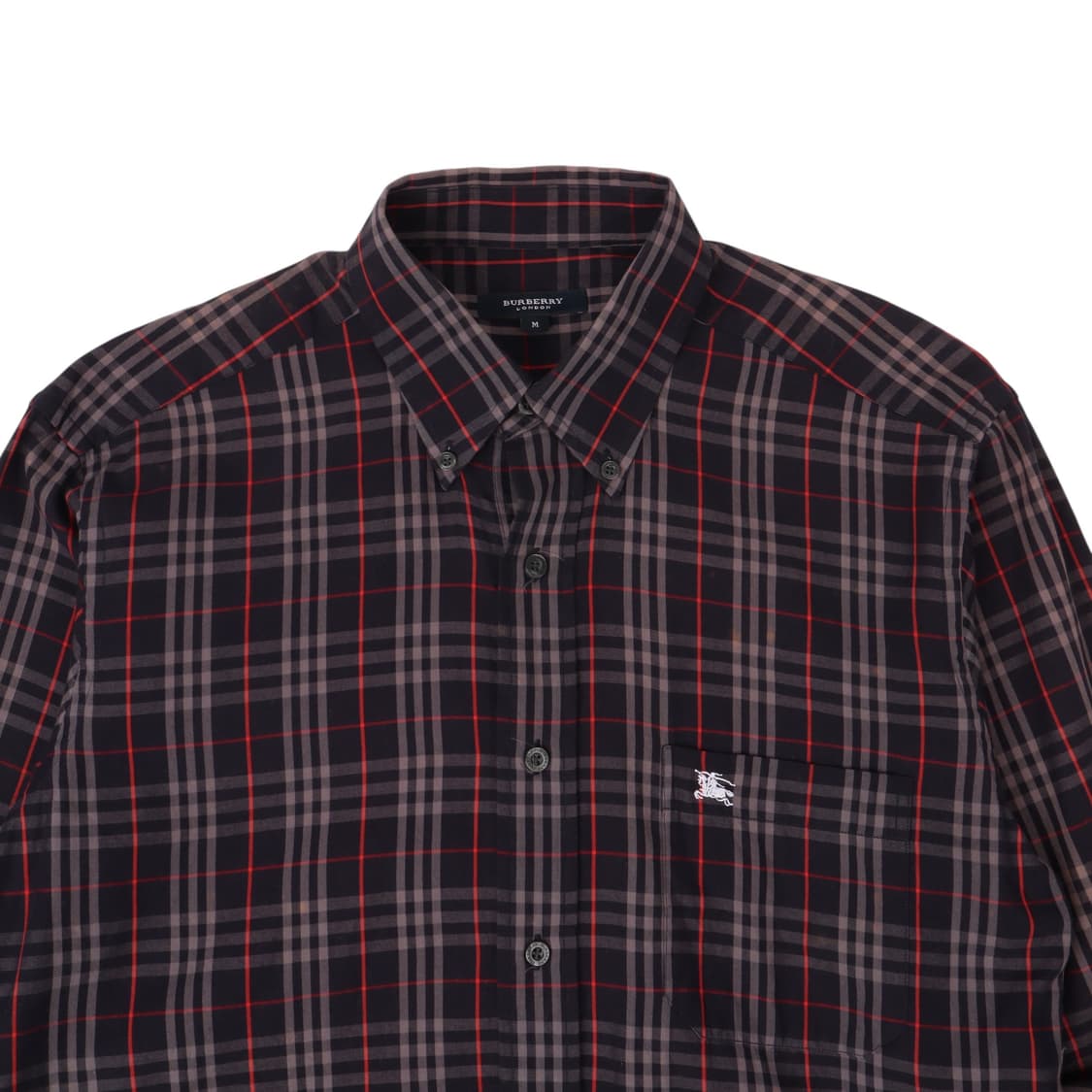 버버리 런던 네이비 노바체크 셔츠 상품이미지2