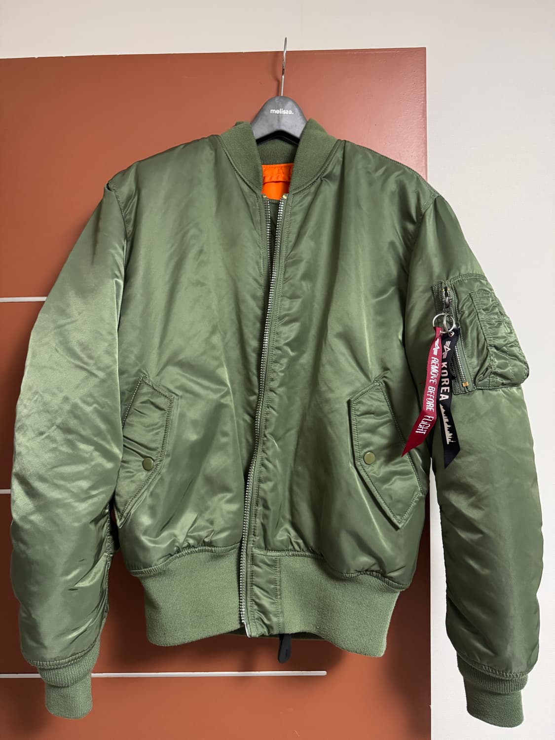 알파인더스트리ma-1 세이지 상품이미지1