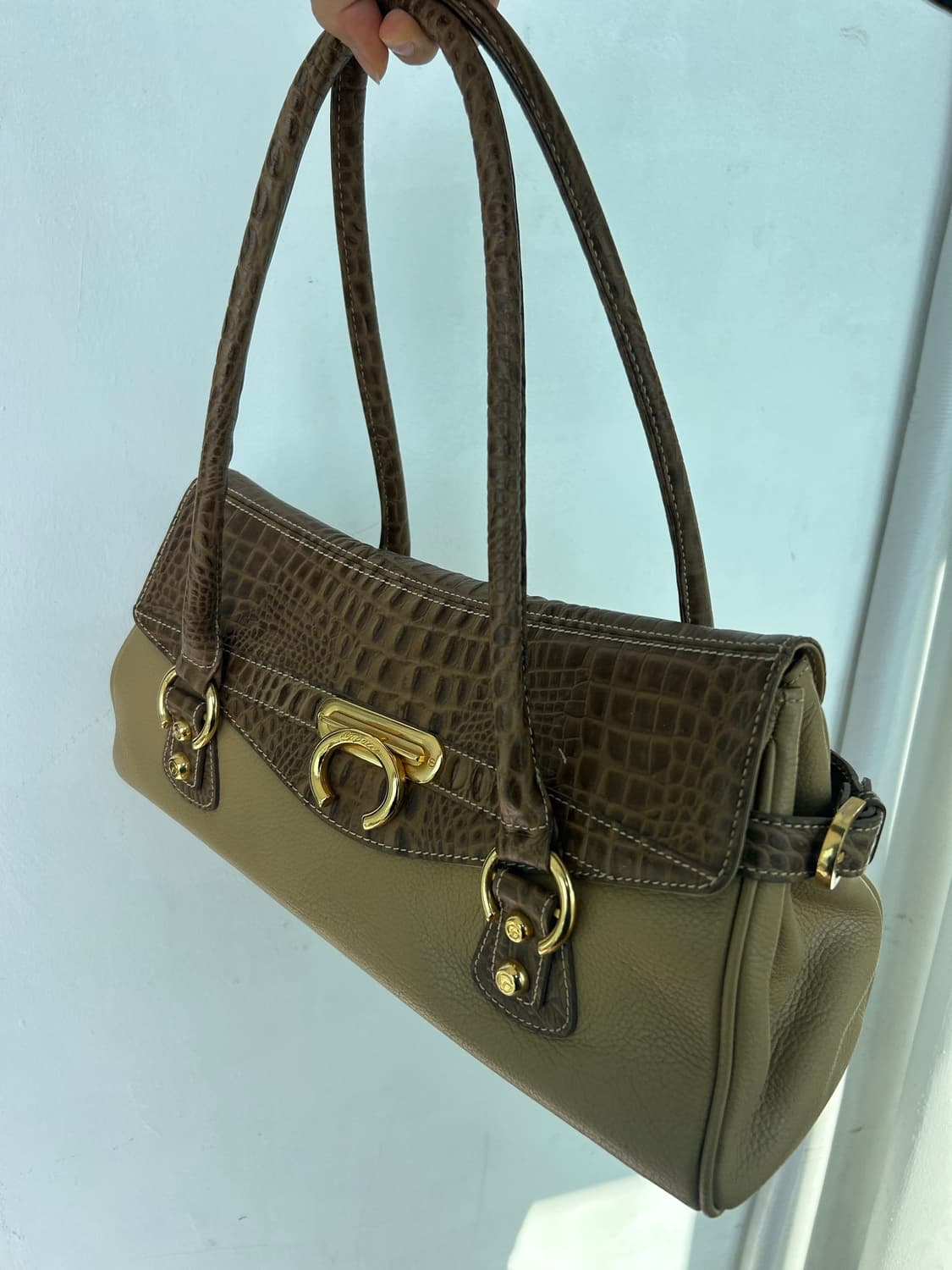 빈티지레더백 숄더백 상품이미지3