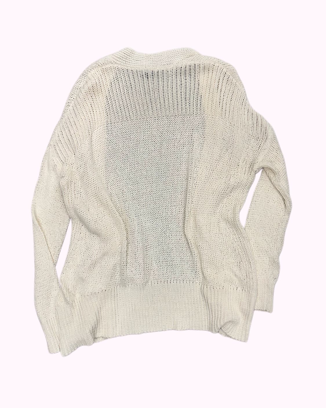 THEORY ivory loose knit cardigan 상품이미지5
