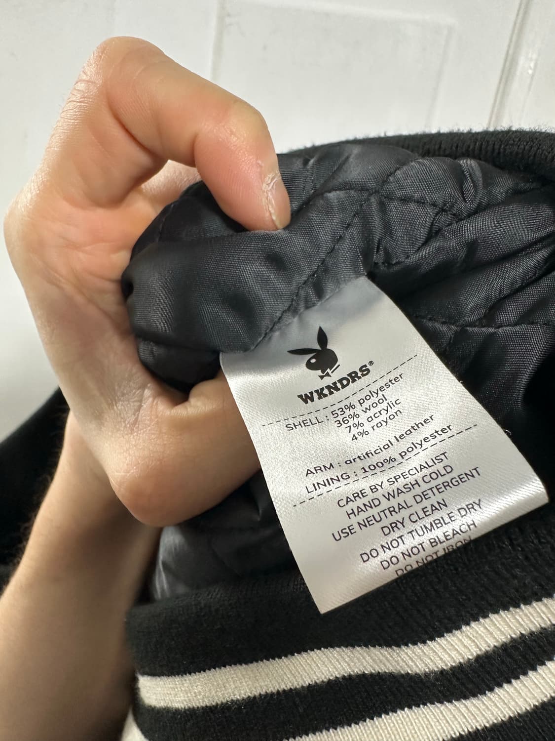 위캔더스 플레이보이 바시티자켓 상품이미지8