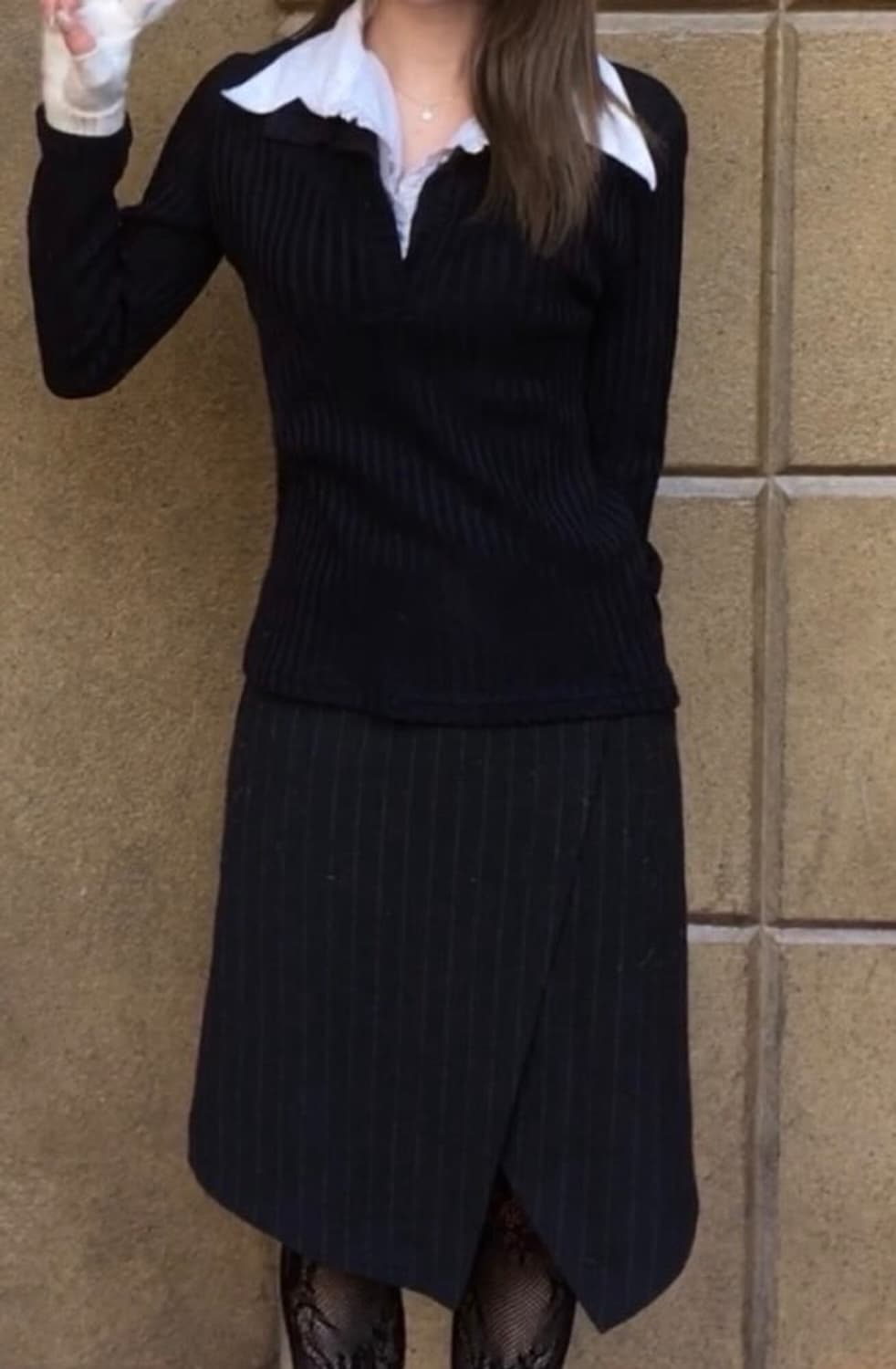 도쿄 니혼진 갸루 긱시크 스쿨룩 코디 세트 상품이미지1