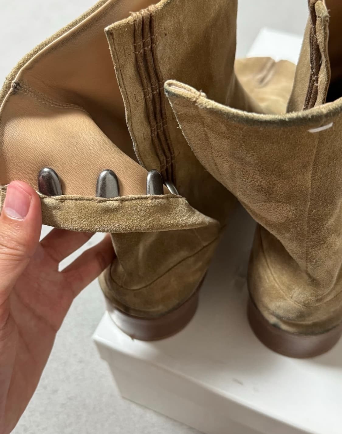 메종 마르지엘라 스웨이드 타비 부츠 43 상품이미지6