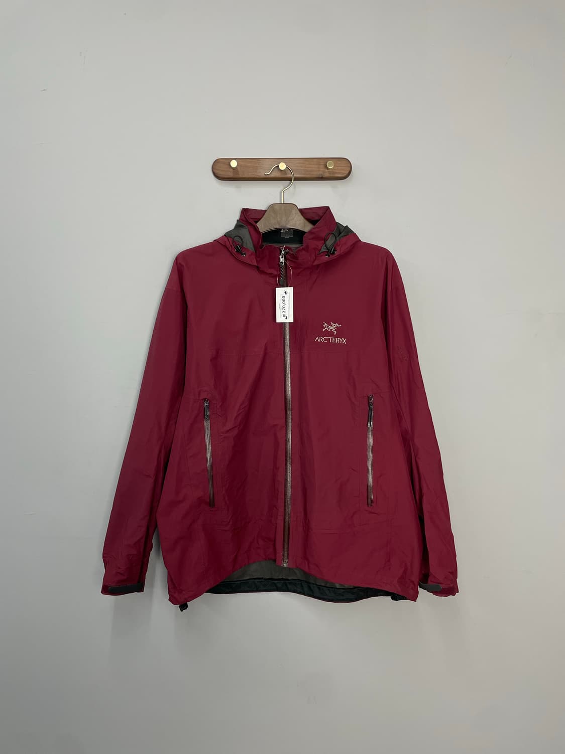 아크테릭스 버건디 고어텍스 베타 바람막이 H2038 상품이미지2