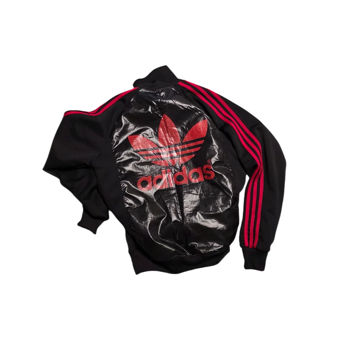 아디다스 유광 져지 트랙탑 L  상품이미지2