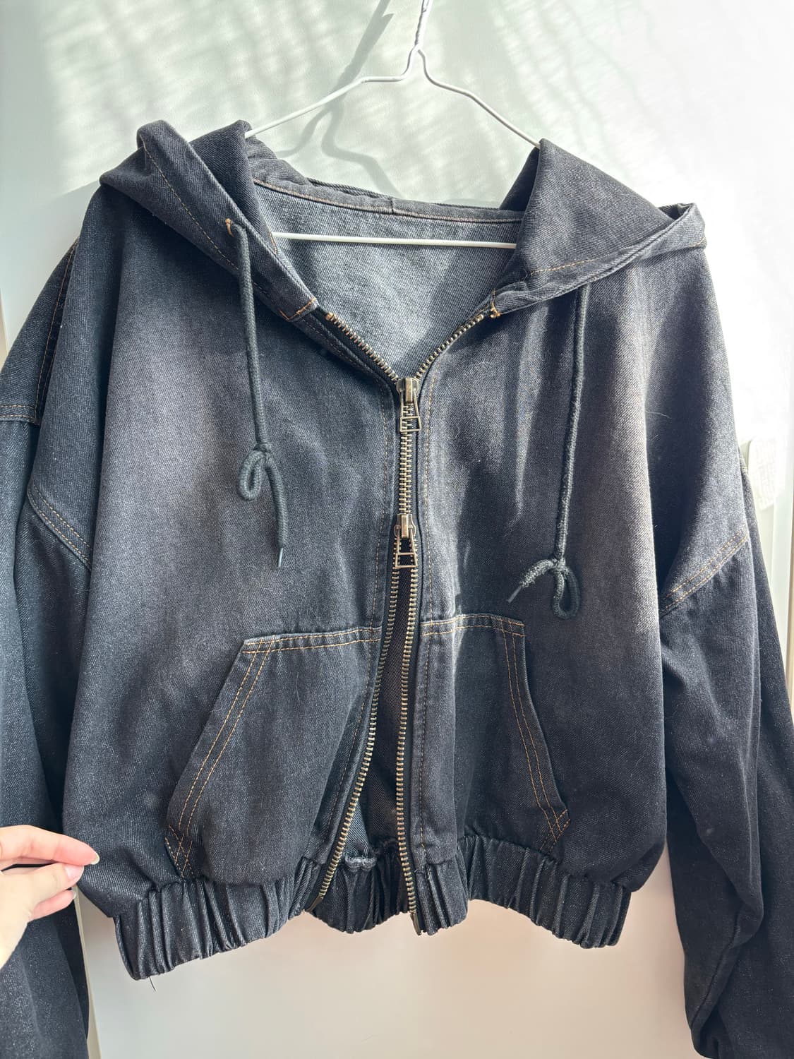 숏 청자켓 투웨이 상품이미지3