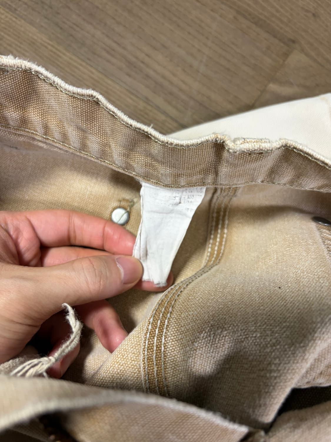 OG 칼하트 B136 더블니 BRN 칼하트 썩블니 상품이미지5