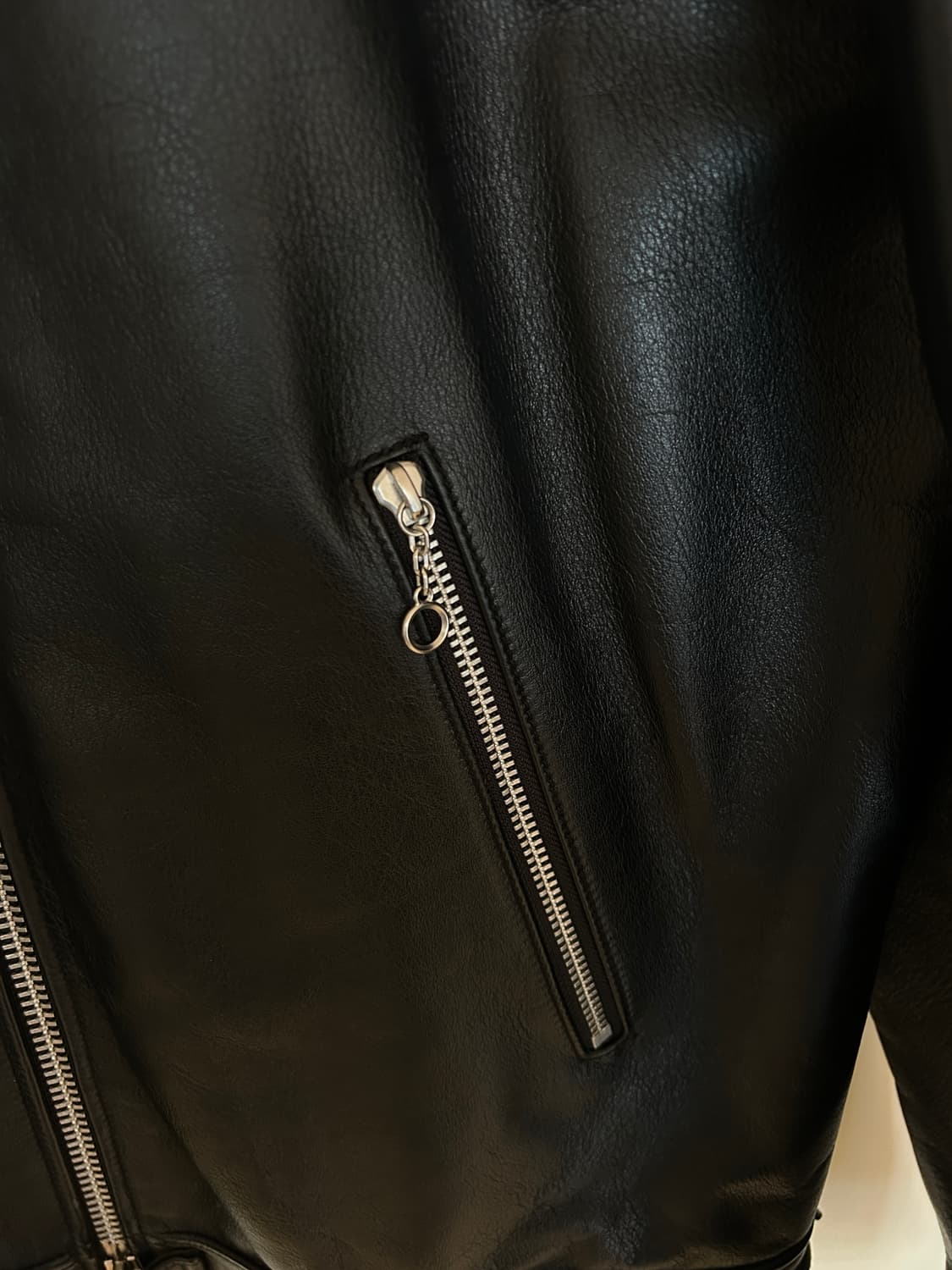 디아프바인 스티어하이드 싱글 라이더자켓 상품이미지4