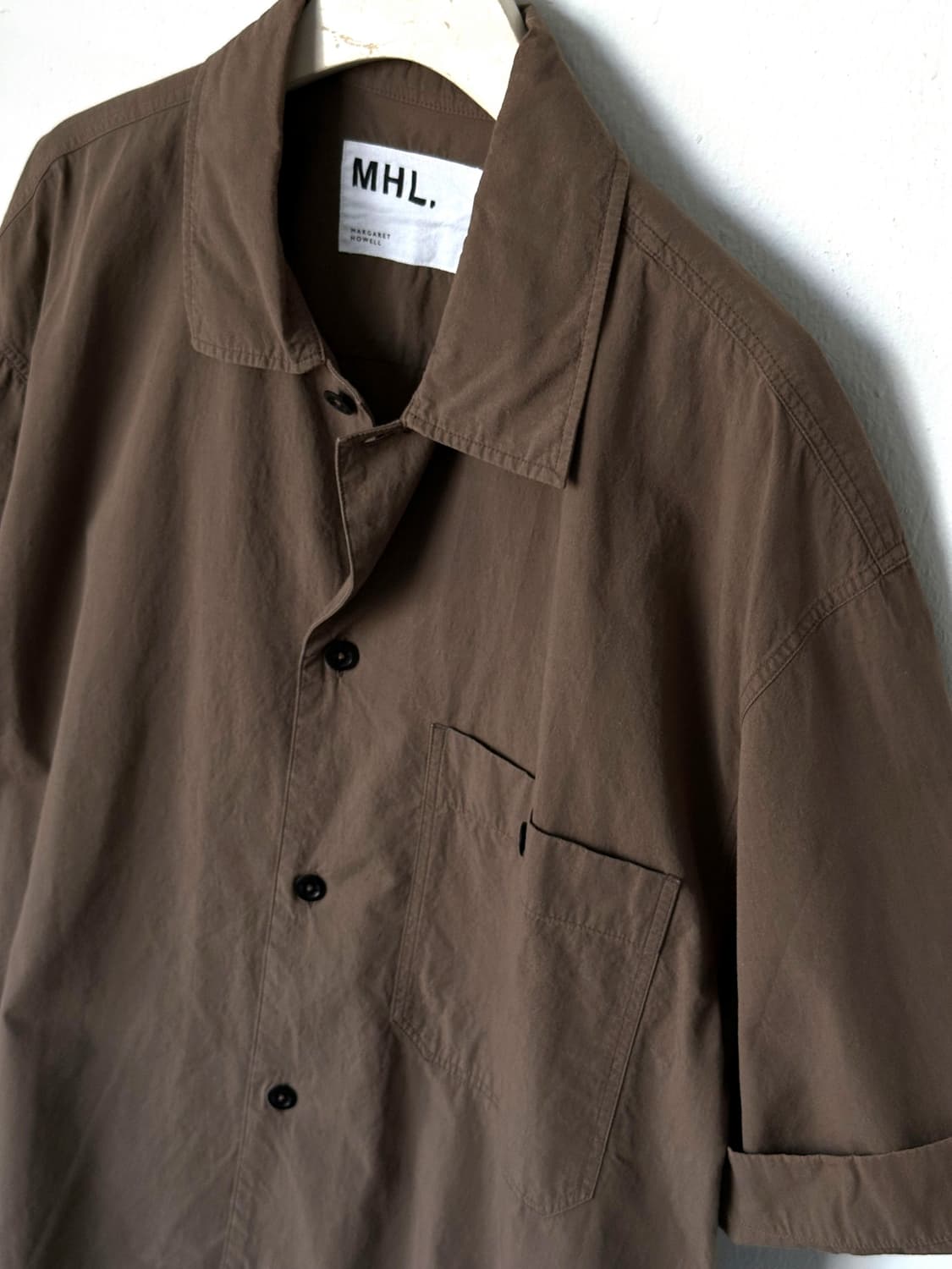 SANDED COTTON LINEN H/S SHIRT 상품이미지3