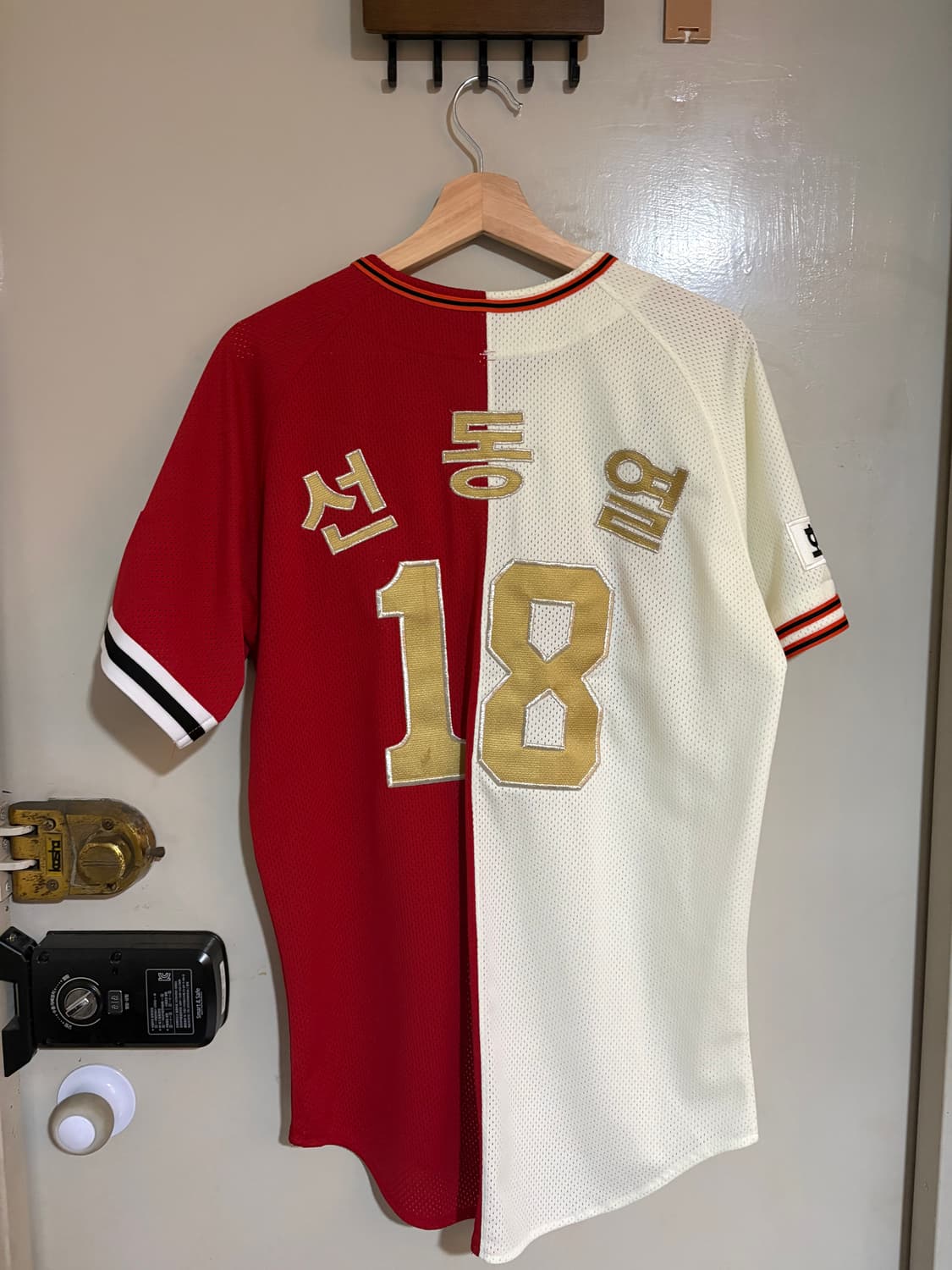 해태타이거즈 반반 유니폼 상품이미지2