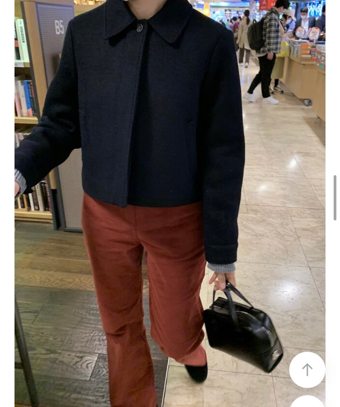 미엘 miel 알파카 크롭 자켓 델라 자켓 상품이미지2