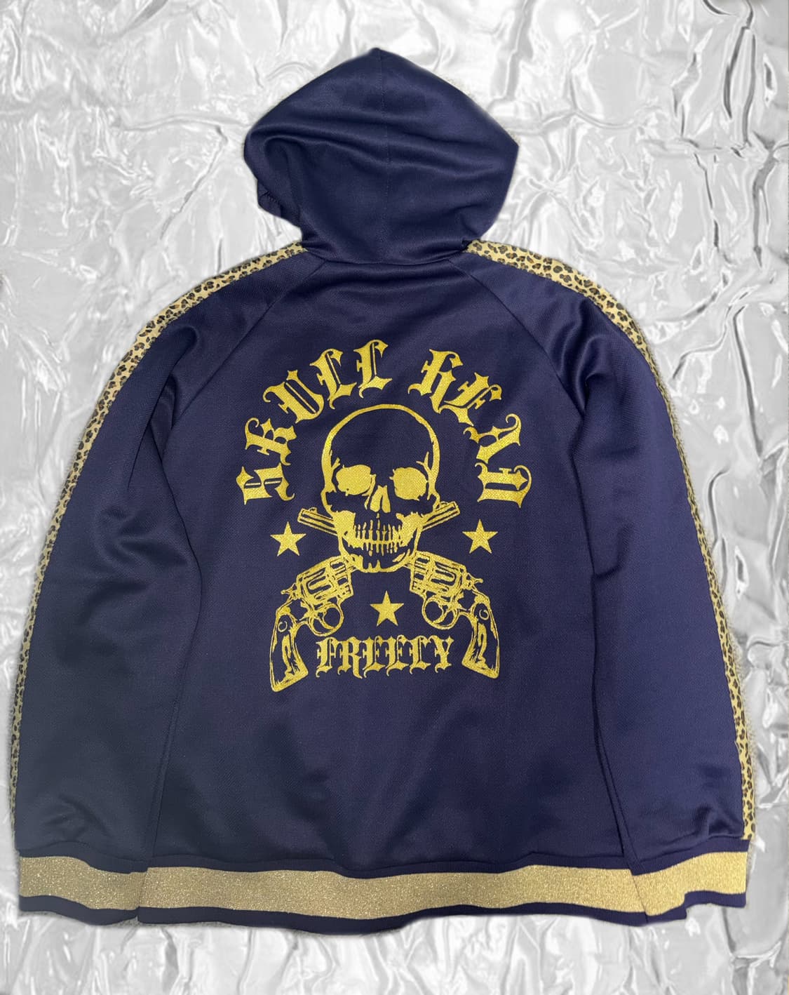 갸루 일본 빈티지 보라, 금색 져지 홍대빈티지 상품이미지2