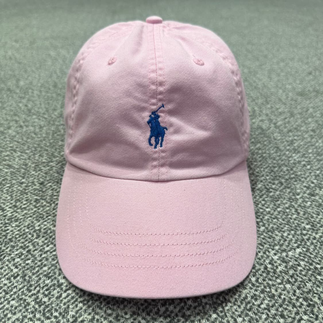 F 폴로랄프로렌 핑크 블루포니 볼캡 모자 상품이미지2