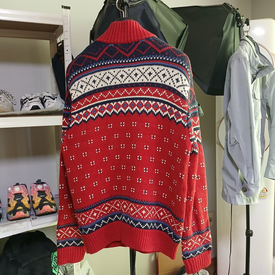 polo 폴로 랄프로렌 네이티브 콘초 버튼 니트 가디건 상품이미지5