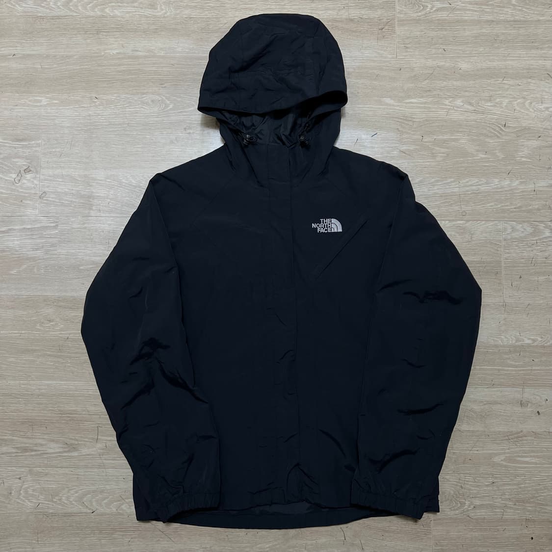 노스페이스 오리지널 로고 후드 바람막이 자켓 [블랙] M/95 상품이미지1