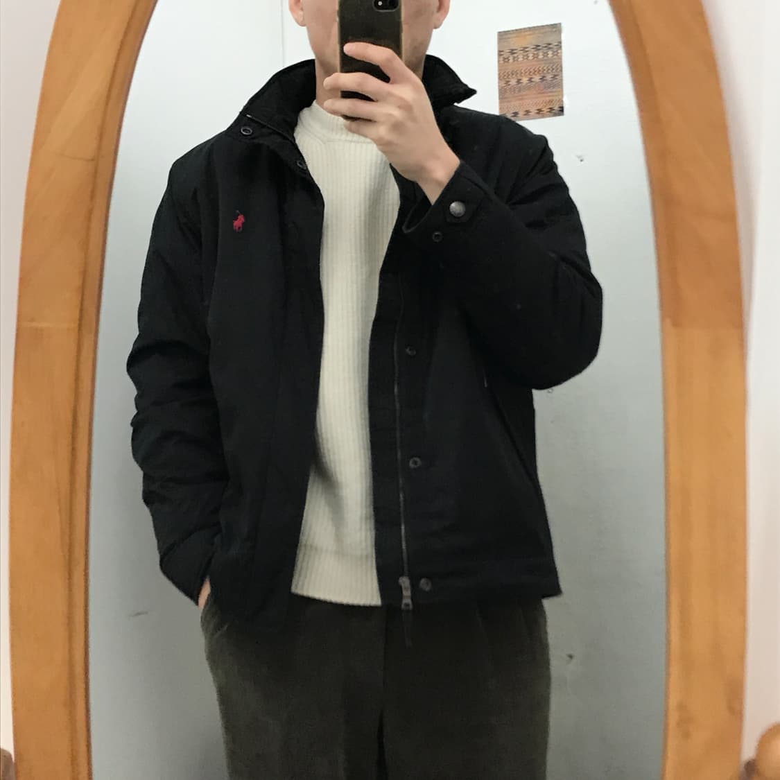 폴로랄프로렌 블랙 페리 자켓 남성 105 사이즈  상품이미지6