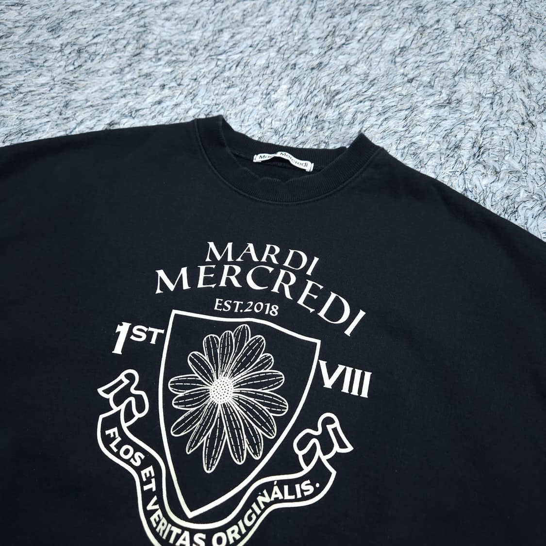 마르디메크르디) L 여자 오버핏 맨투맨 / 왕눈이샵 상품이미지3