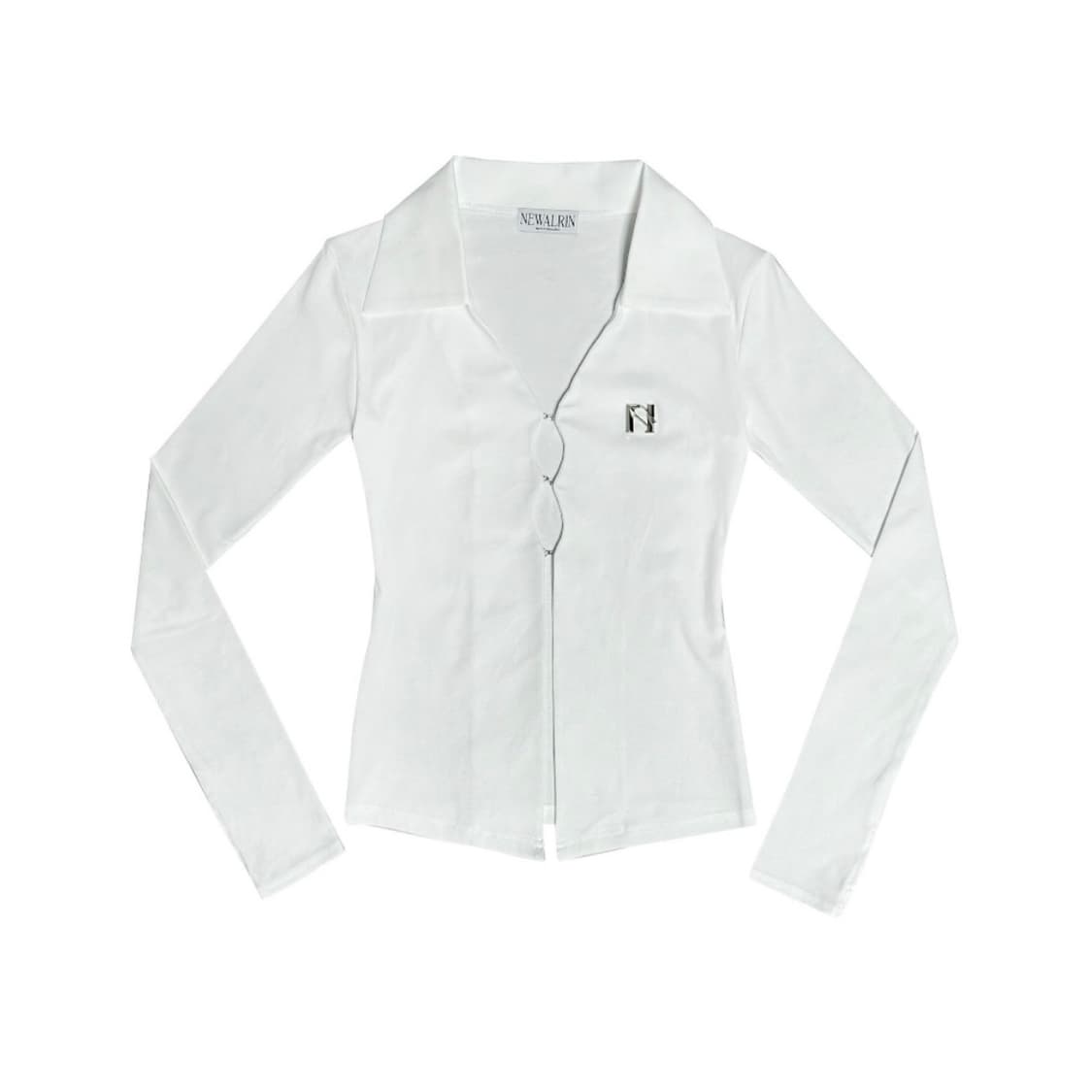 Newalrin Emblem Shirt Top 상품이미지1