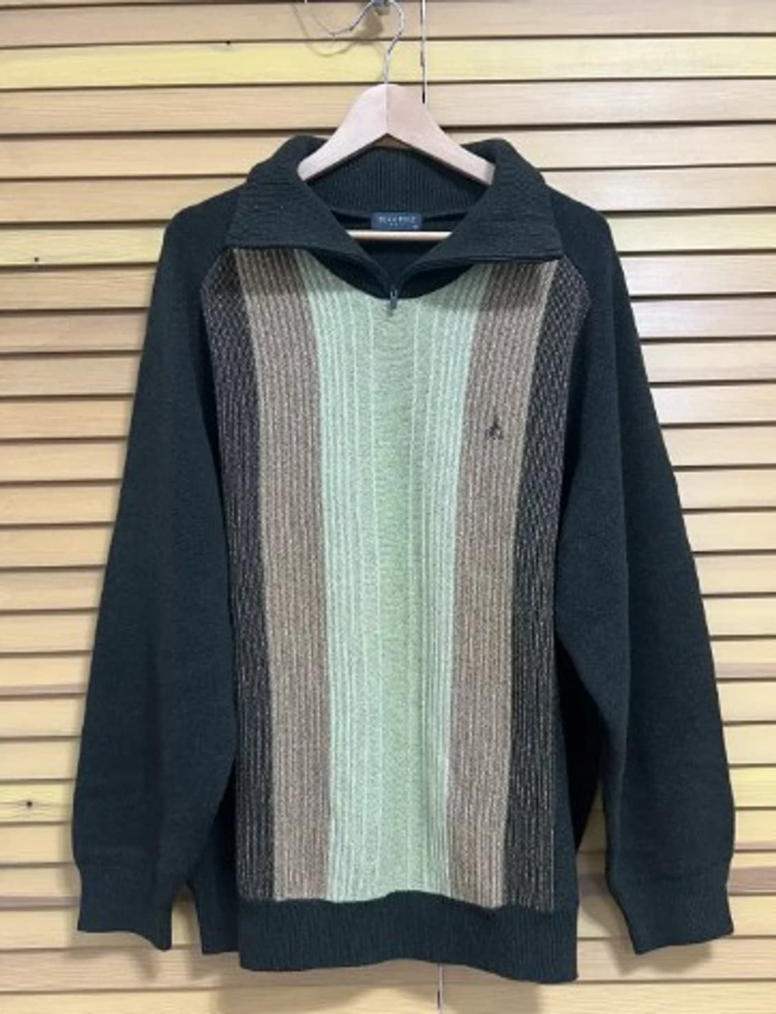 빈폴골프 반업집업 남성울니트 105 상품이미지3