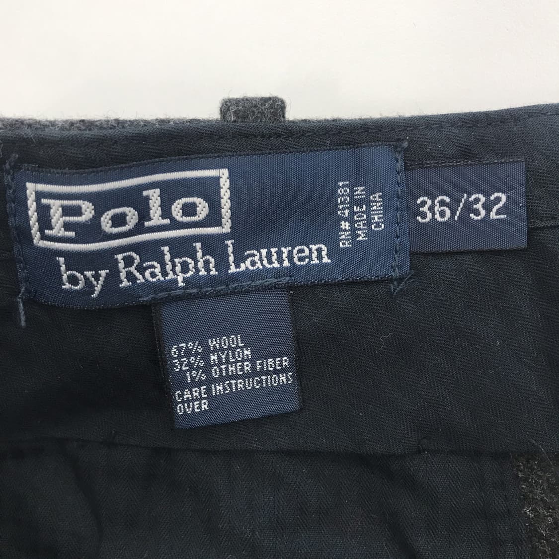 폴로 랄프로렌 그레이 울팬츠 [36인치] 상품이미지4