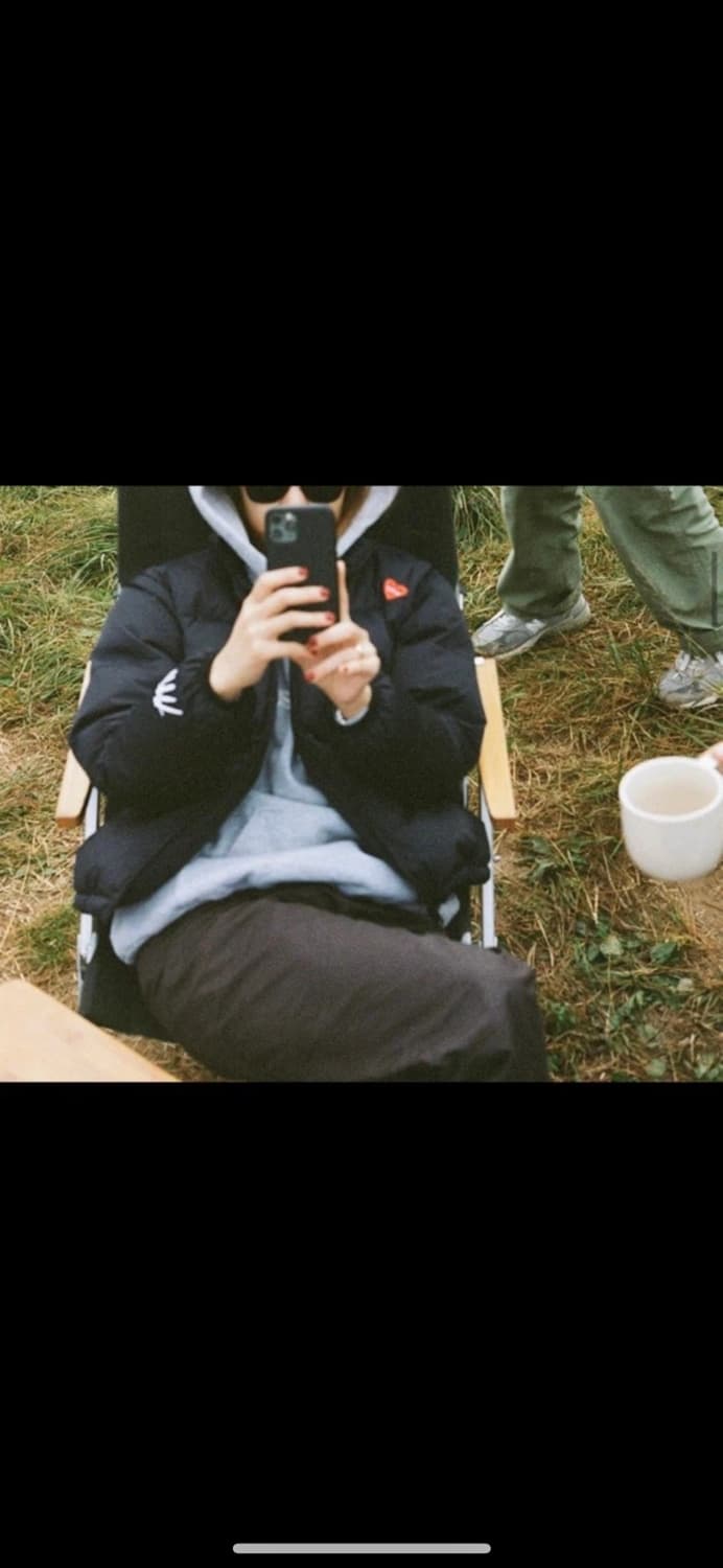 마뗑킴 더뮤지엄비지터 콜라보 베를린 패딩 s 상품이미지1