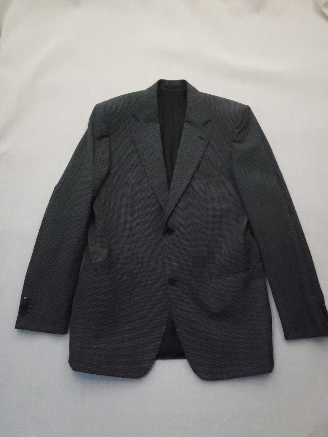 휴고보스 남성용 모직 체크 패턴 블레이저 L 상품이미지1