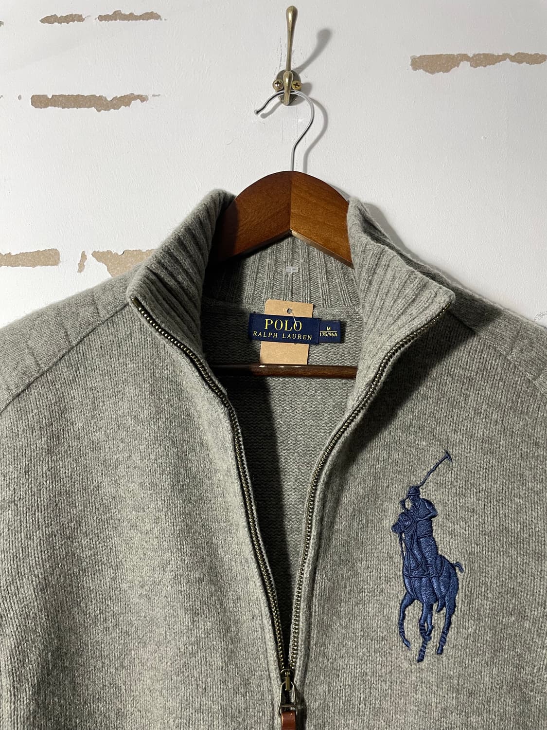 폴로랄프로렌 빅포니 니트 집업 상품이미지4