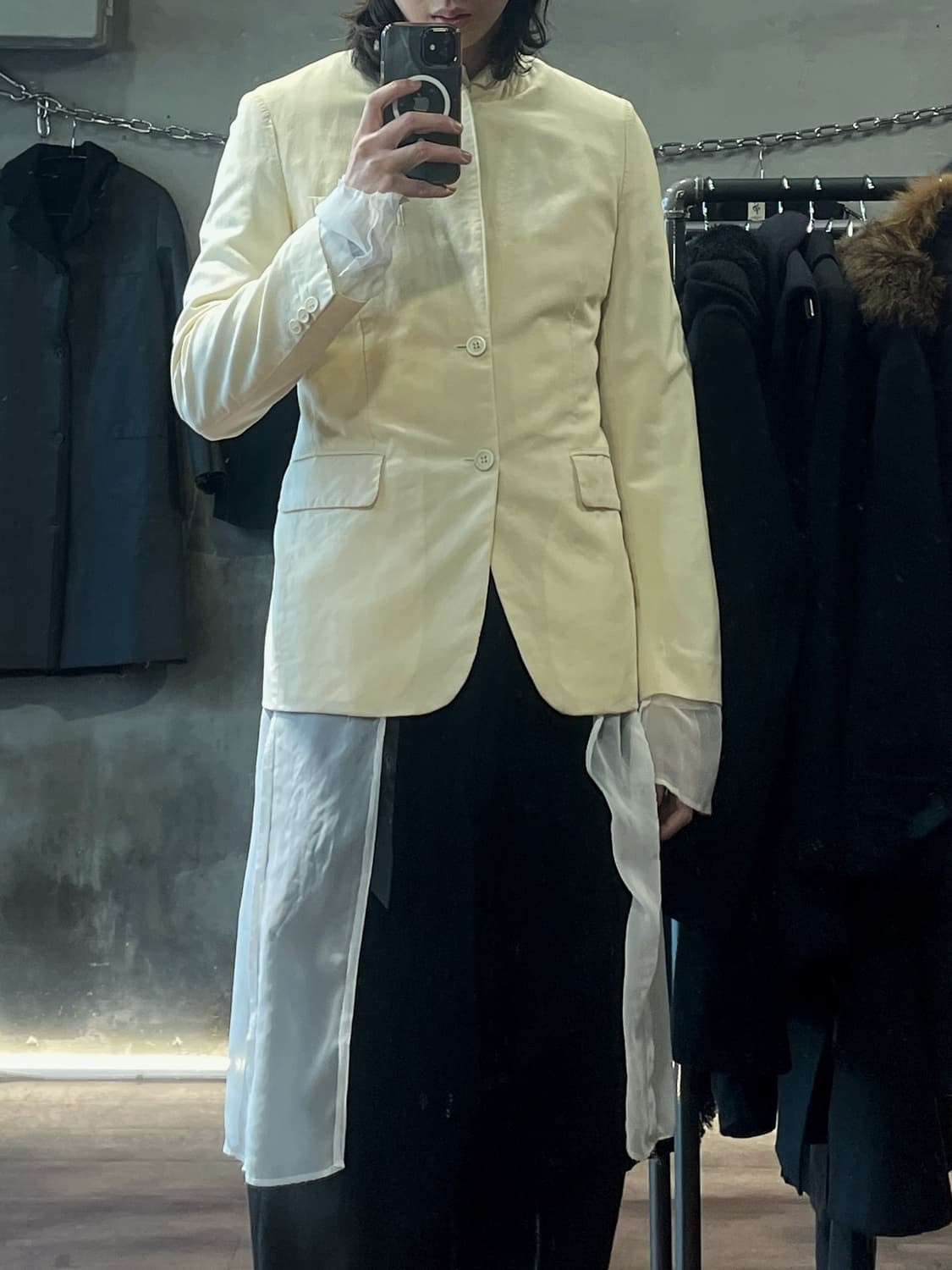 14ss 꼼데가르송 옴므 플러스 블레이저 상품이미지3