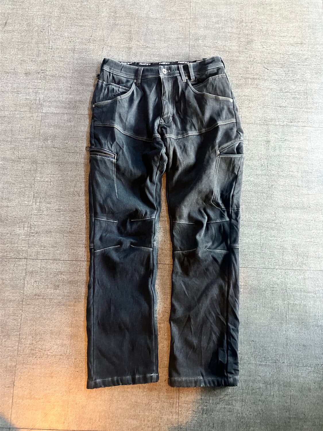 일본빈티지 Fieldcare 올드스쿨스트릿 펠픽트 사이드지퍼 카고팬츠 상품이미지1