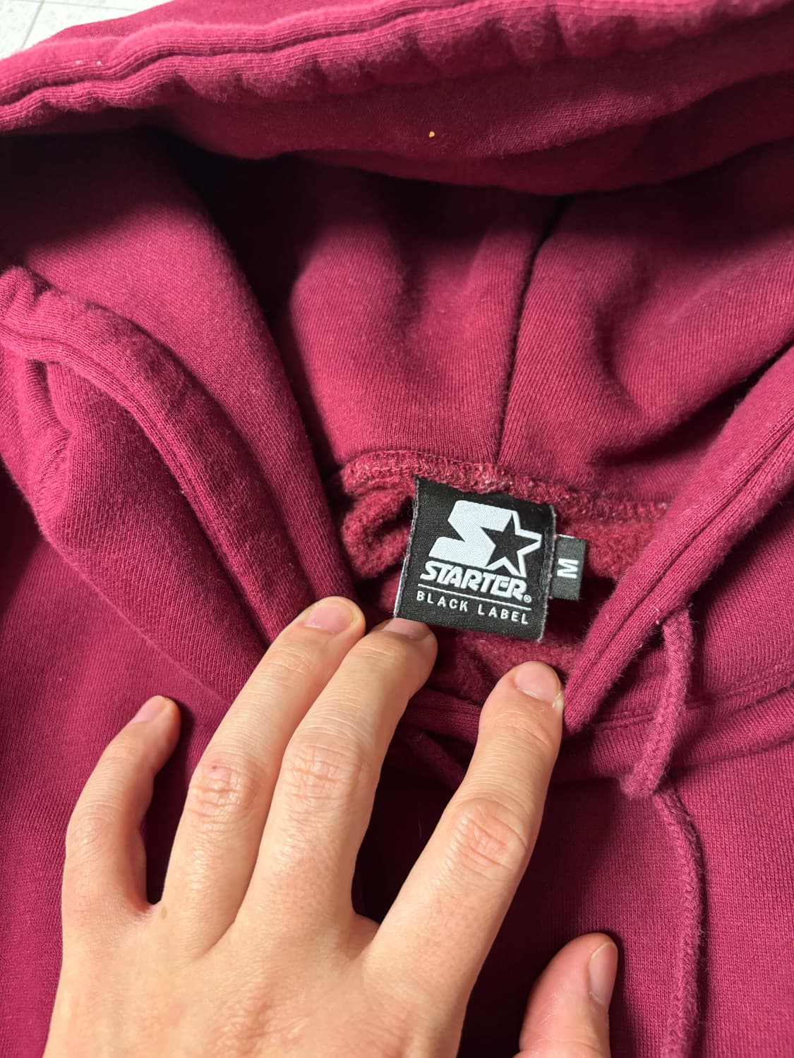 스타터 코튼 기모 스웻셔츠 후드티 상품이미지4