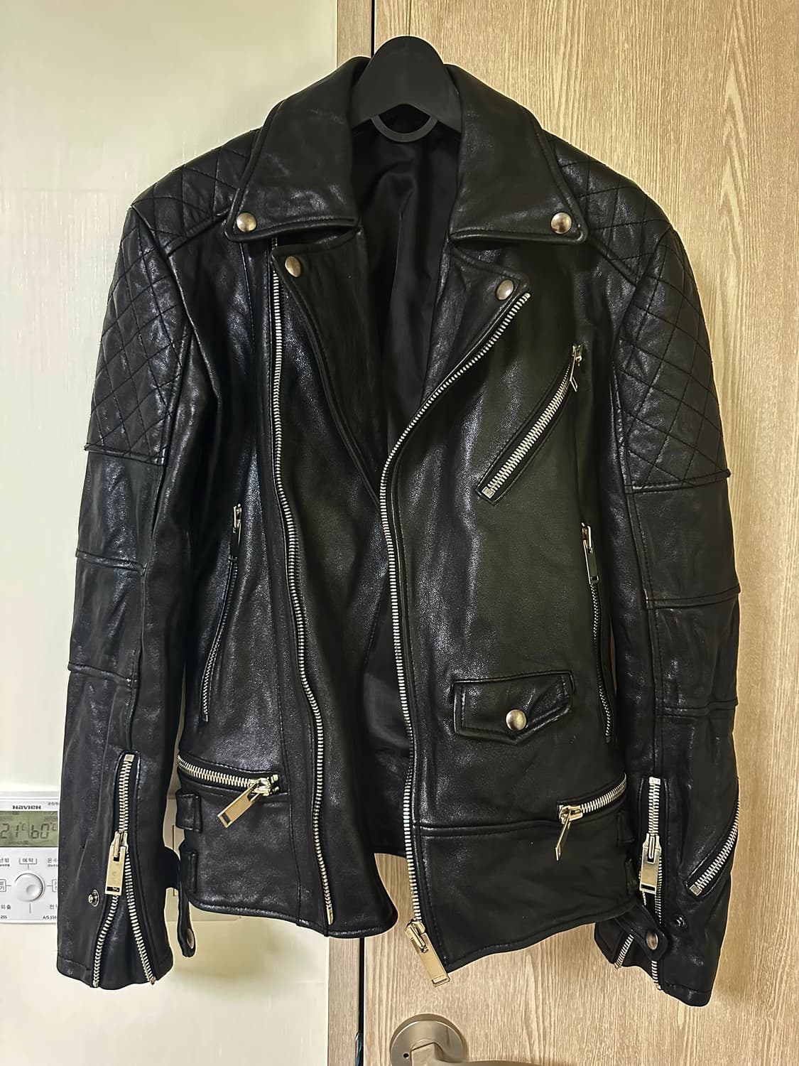 양가죽 램스킨 라이더자켓 상품이미지1