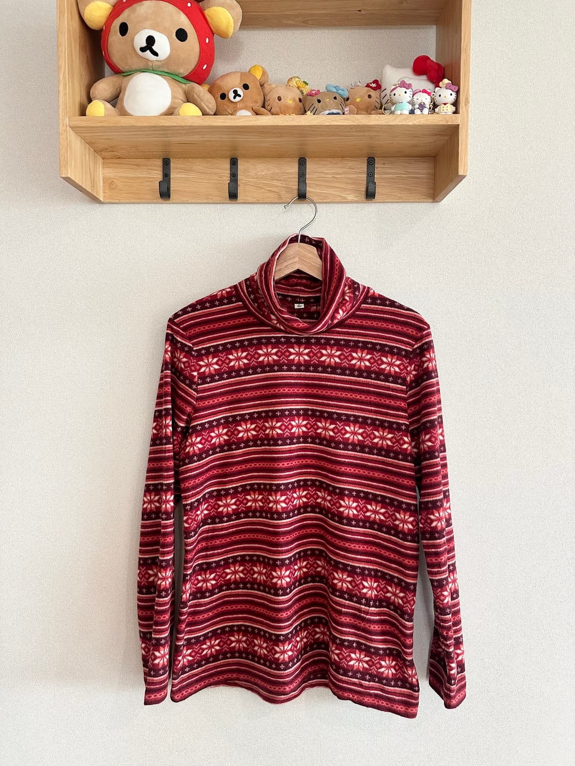 jpn 노르딕 패턴 상의1.0~2.0 하구미 스즈코 너드 모리걸☃️💓 상품이미지2